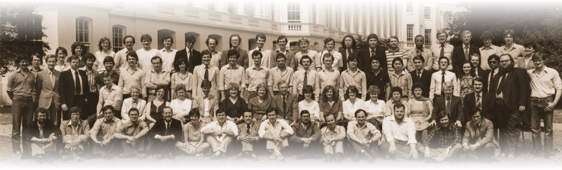 Class photograph taken in June 1980