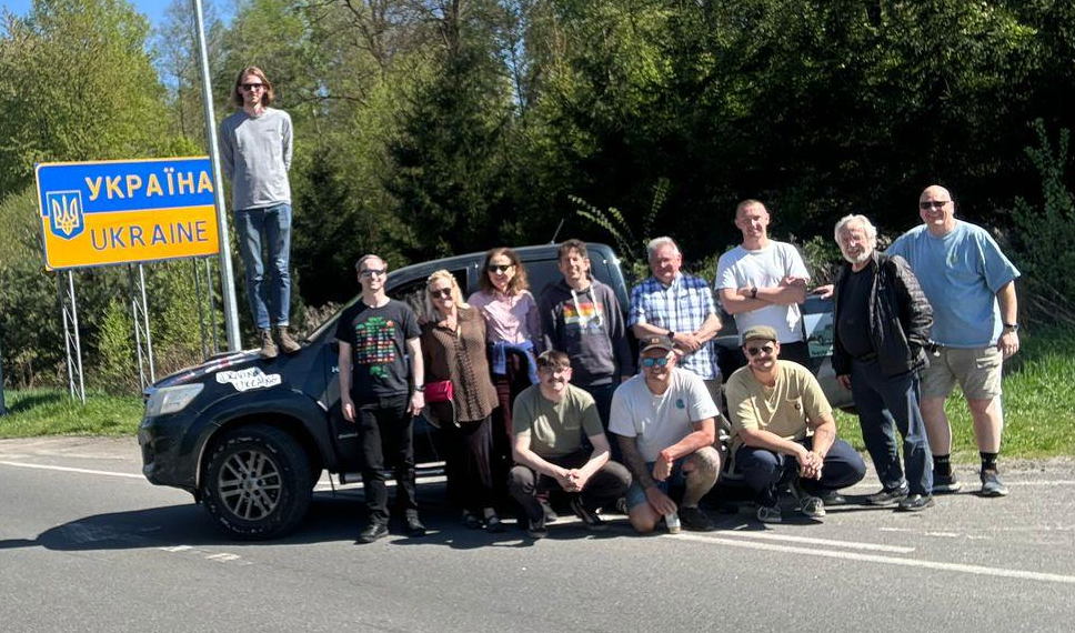 Sarah Philbrick supporting Ukraine