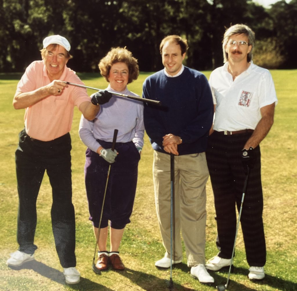 LBS charity golf event in 1991